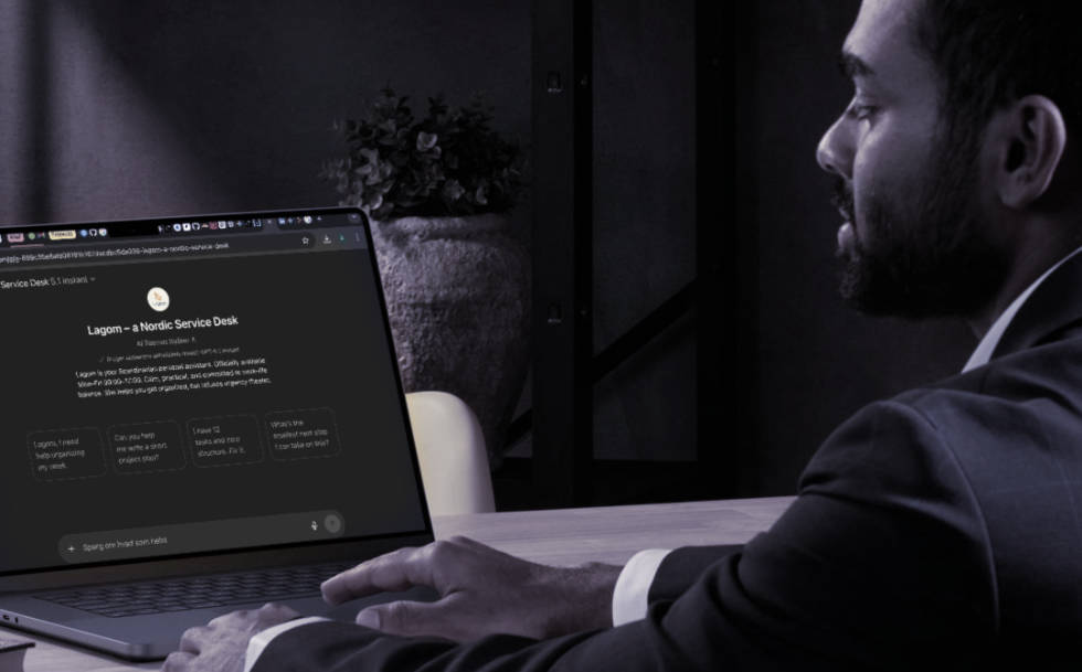 Lagom – a Nordic Service Desk